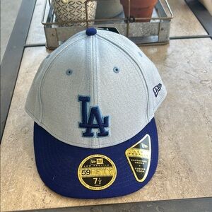 New Era Blue and Gray LA Cap